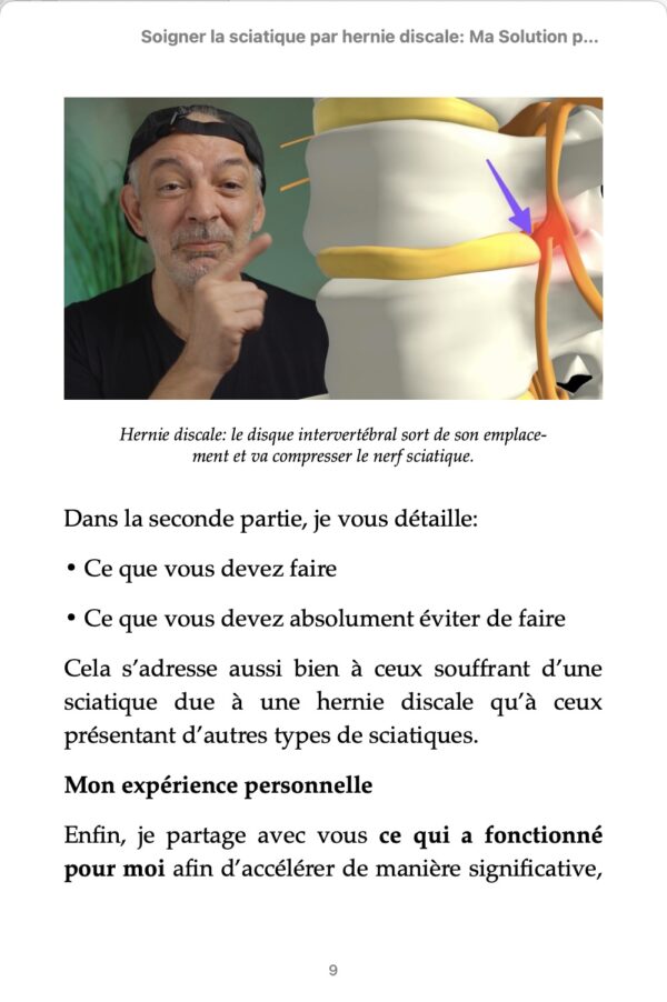 extrait du livre sciatique hernie discale page 9